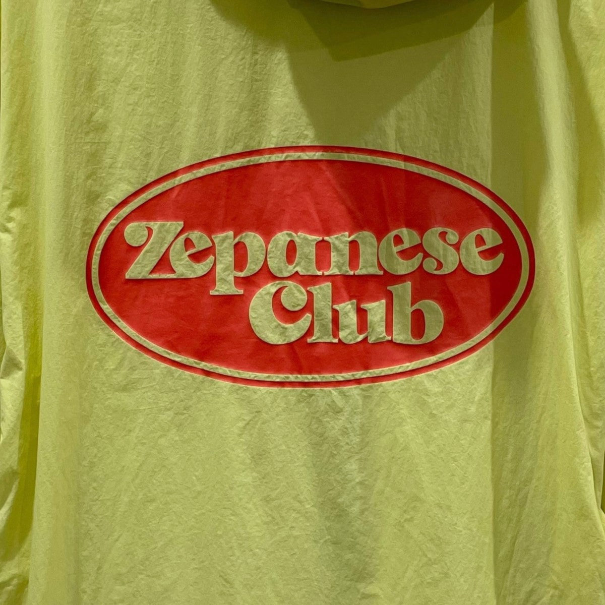 t.cablin パーカー Zepanese Club×T．Cablin 草木染めナイロンパッカブル プル