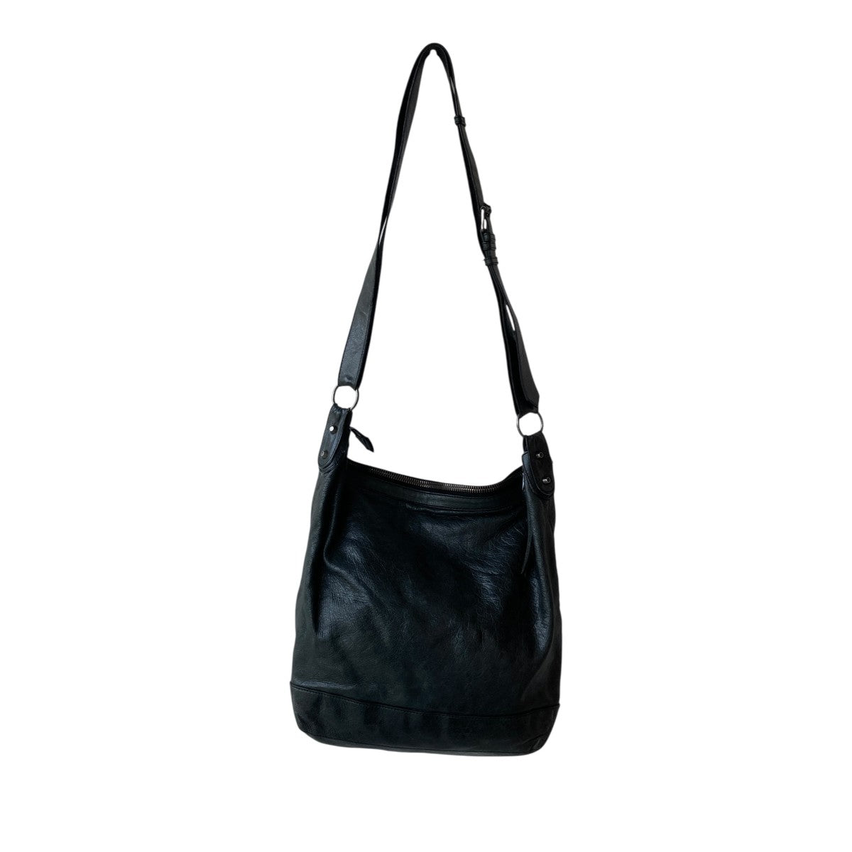 BALENCIAGA(バレンシアガ) 00s THE DAY レザーショルダーバッグ