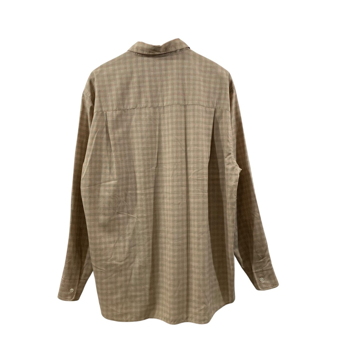 AURALEE(オーラリー) SUPER LIGHT WOOL CHECK SHIRTSチェック