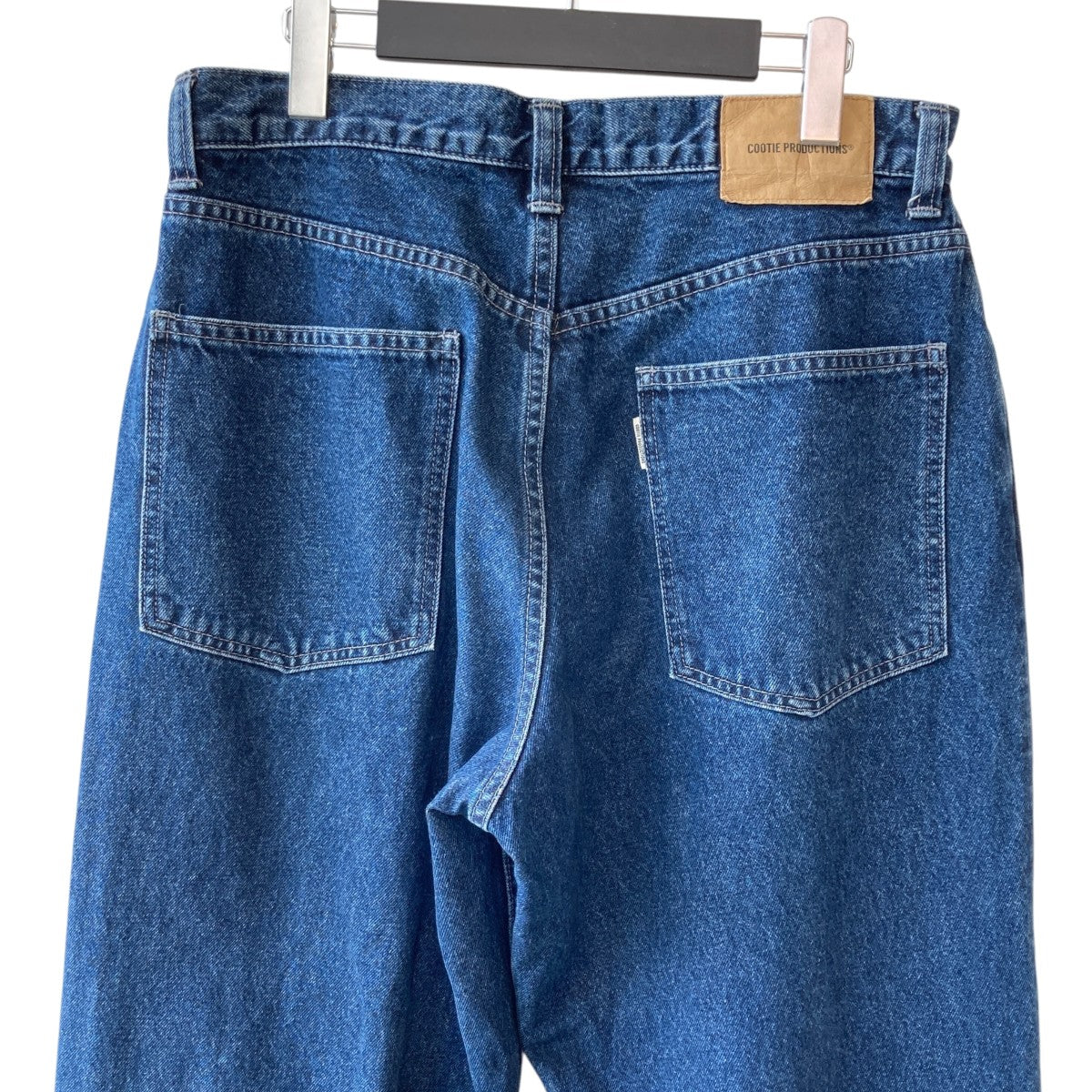 クーティー　デニムパンツ　L　インディゴ COOTIE(クーティー) 5 Pocket Denim Baggy Pantsデニムパンツ