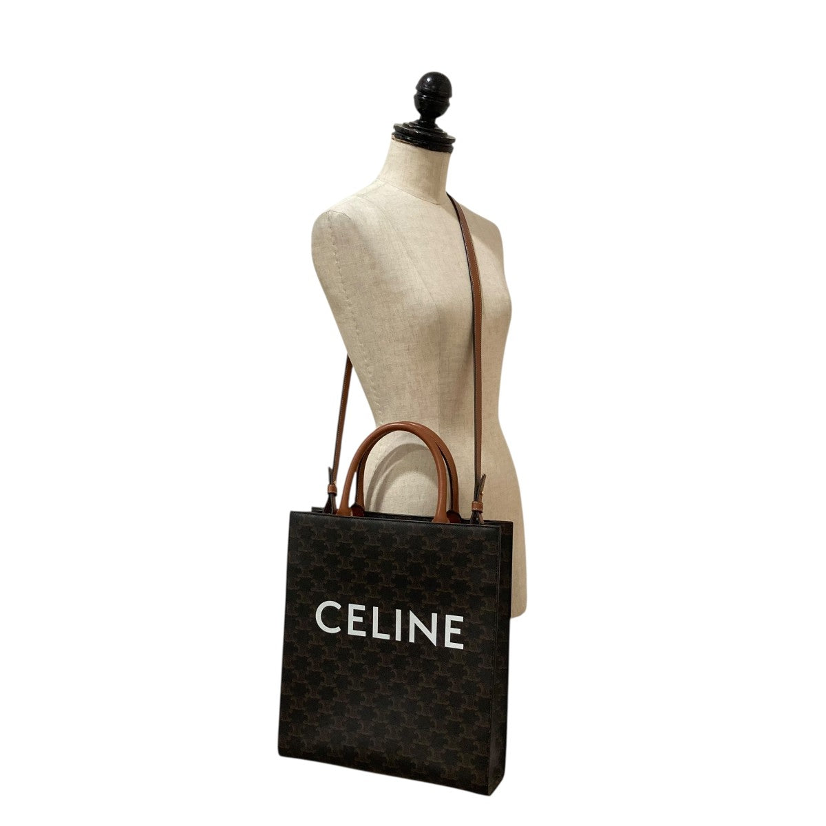CELINE(セリーヌ) スモール バーティカル カバ トリオンフ2WAYバッグS