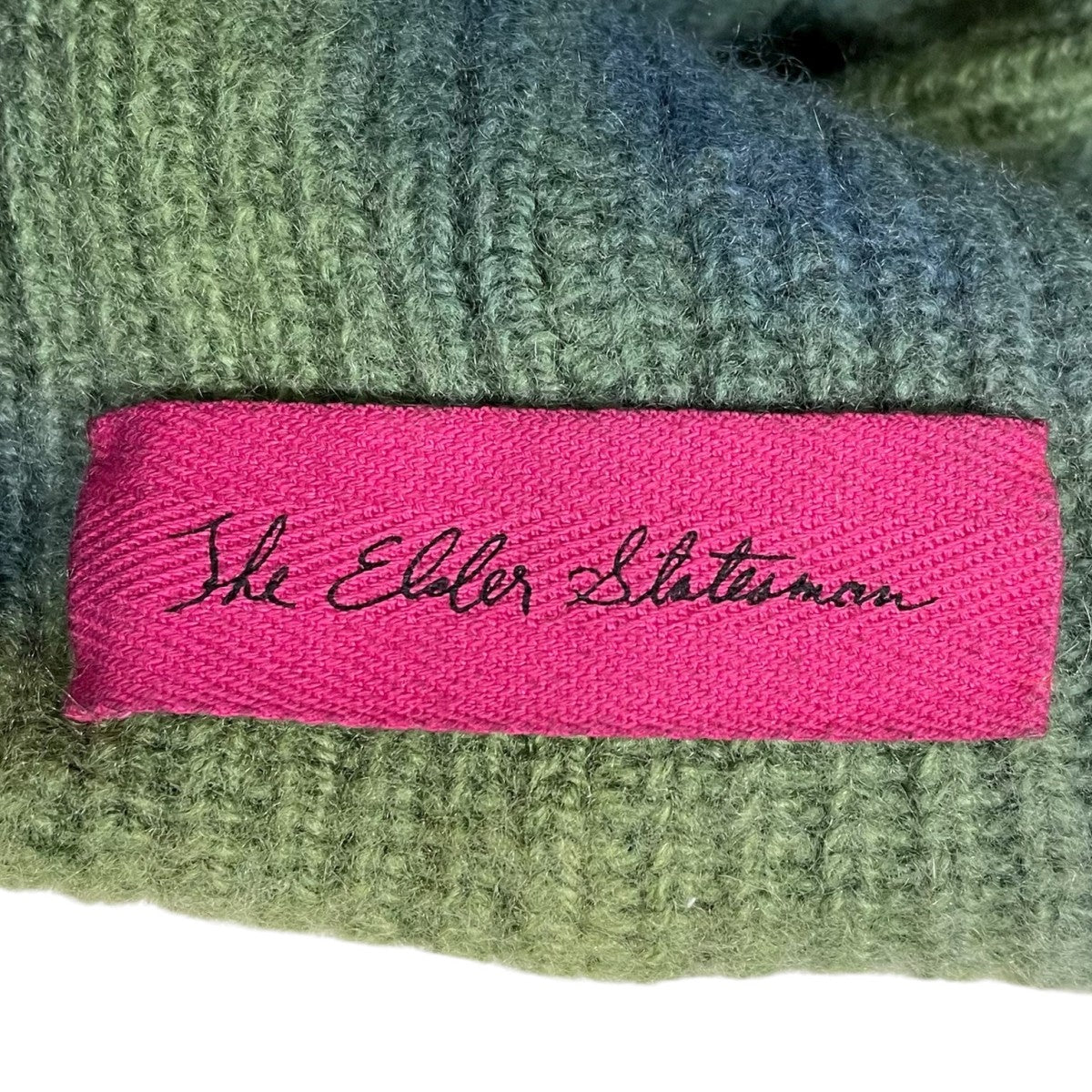 カシミヤニットキャップ