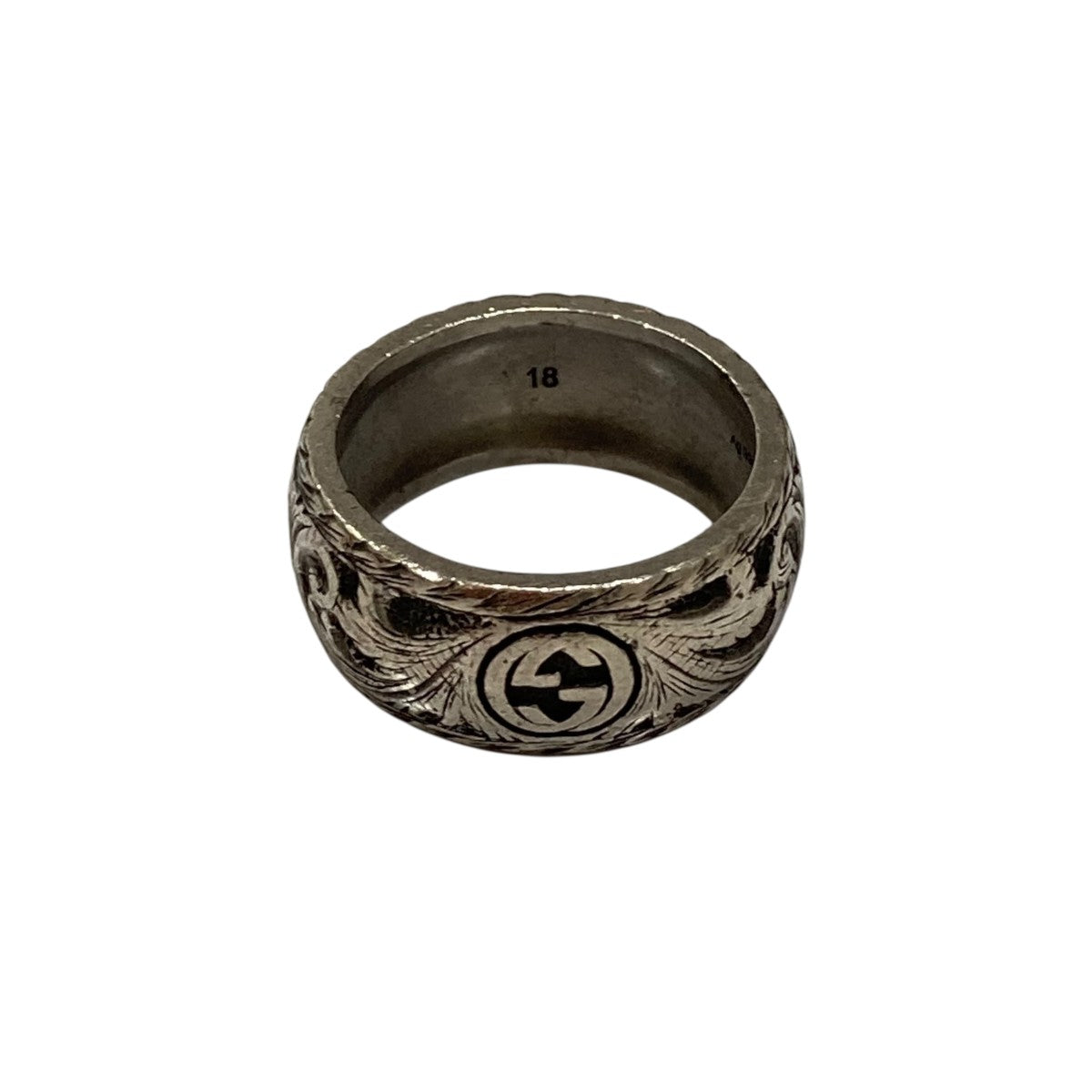 ○★新品 未使用 Gucci グッチ キャットヘッド 定番シルバーリング GUCCI】グッチ『SILVER キャットヘッド シルバー リング』22号 1