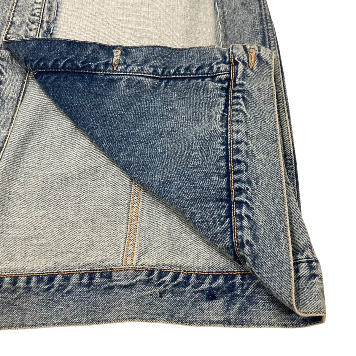 mm6 インサイドアウト　デニムジャケット INSIDEOUT DENIM JACKET BLUE - MM6 MAISON MARGIELA(エムエムシックス