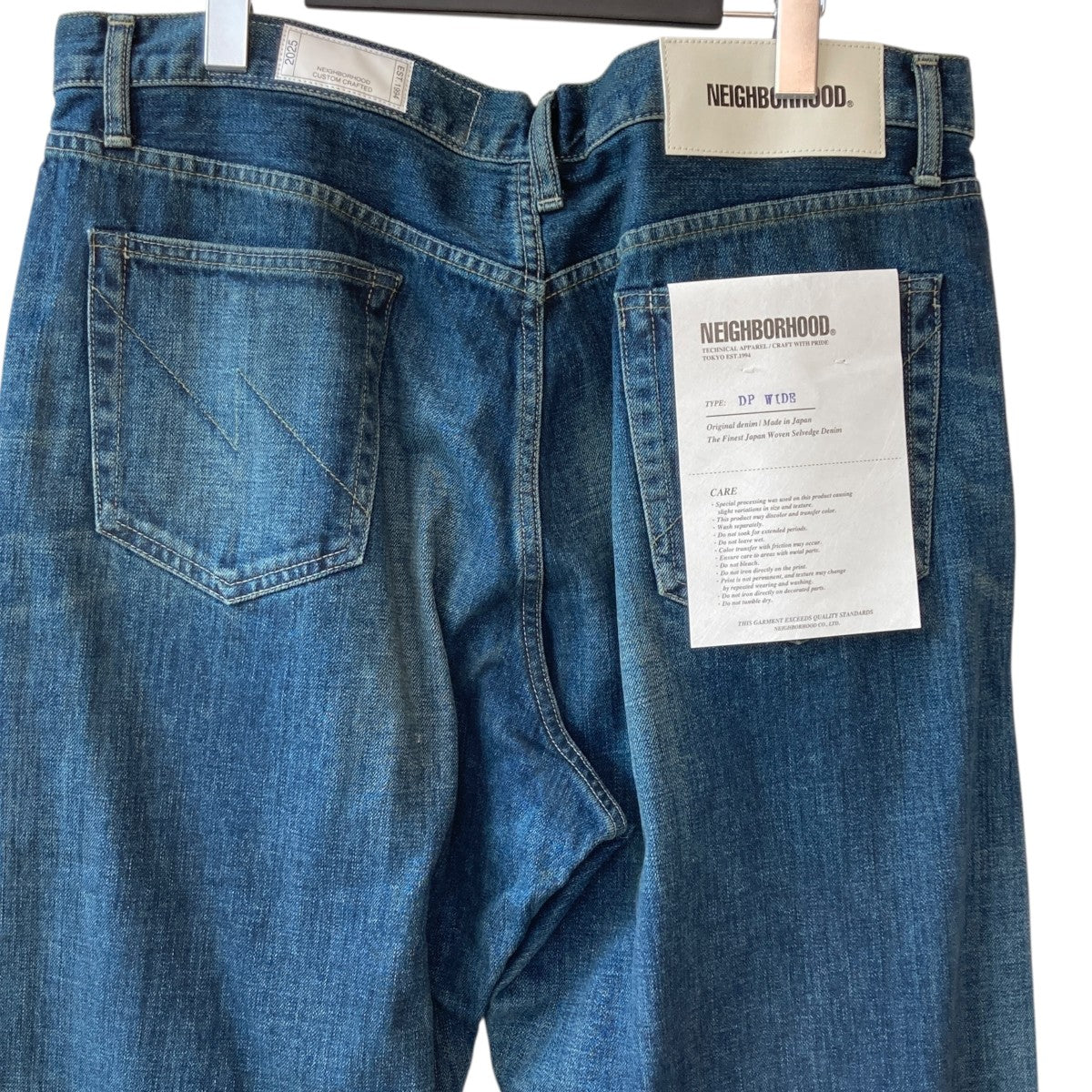 ネイバーフッド　タックパンツ　デニム 中古・古着通販】NEIGHBORHOOD (ネイバーフッド) デニムパンツ