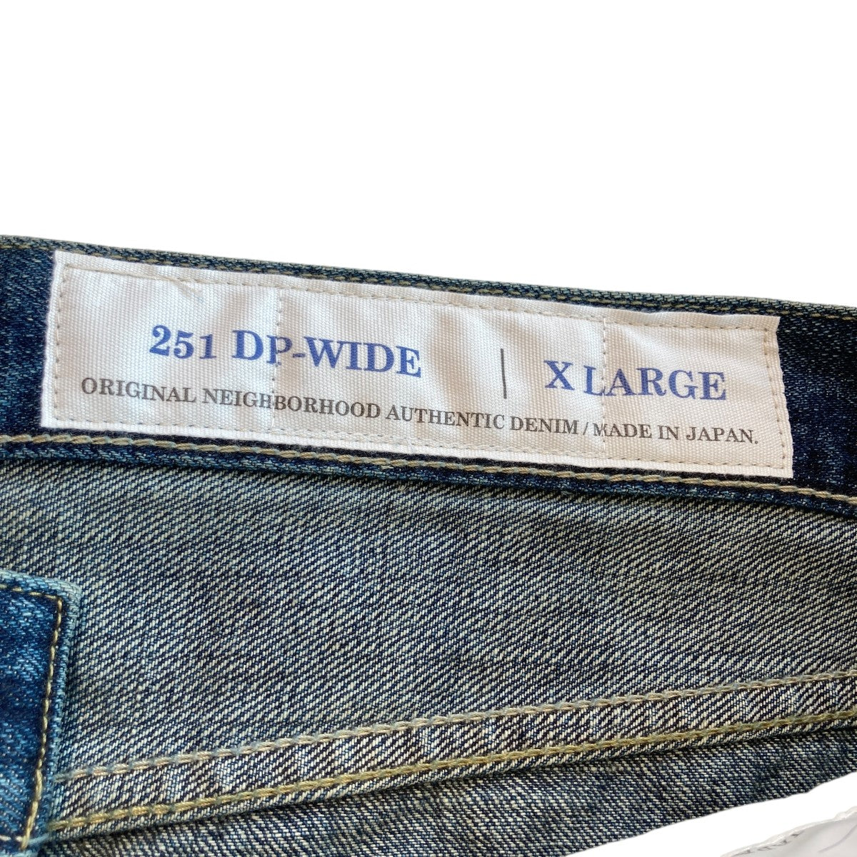 NEIGHBORHOOD(ネイバーフッド) 25SSWASHED DENIM DP WIDE PANTS