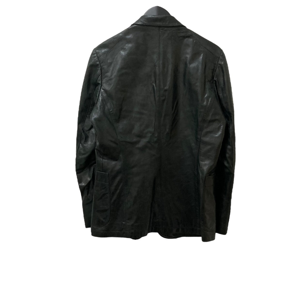Paul Smith 黒 レザージャケット 極美品 ポールスミス ジップアップ レザーブルゾン ラムレザー