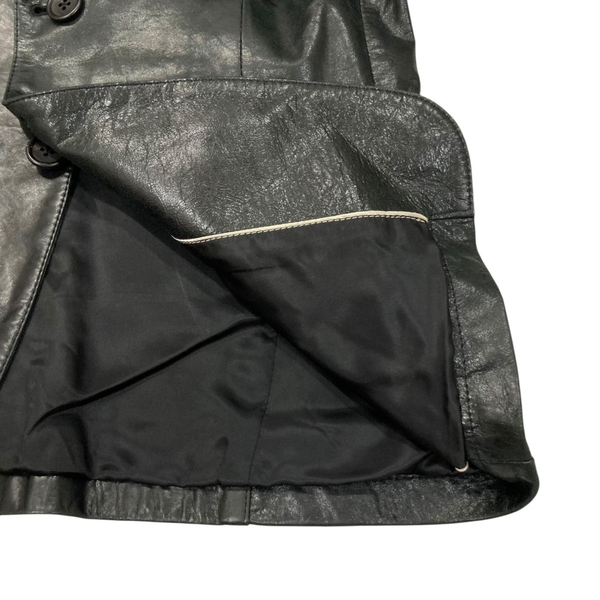 未使用級✨️ポールスミス レザー テーラード ジャケット Lサイズ Paul Smith(ポールスミス) レザーテーラードジャケット214308