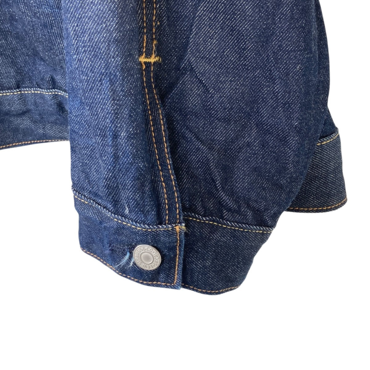 LEVI’S PReMIUM TRUCKER BIGE 2ndデニムジャケットPC9-0022T-0000 古着・中古-4枚目のアイテム画像