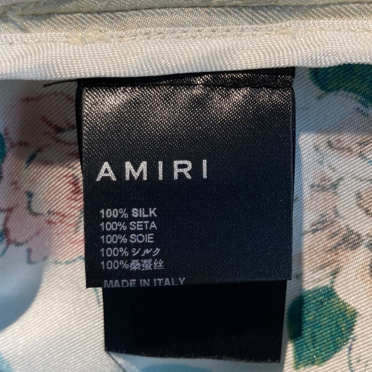 AMIRI CALIFORNIA HAWAIIAN PJ SHORTS SILK100％ショートパンツ 古着・中古-6枚目のアイテム画像