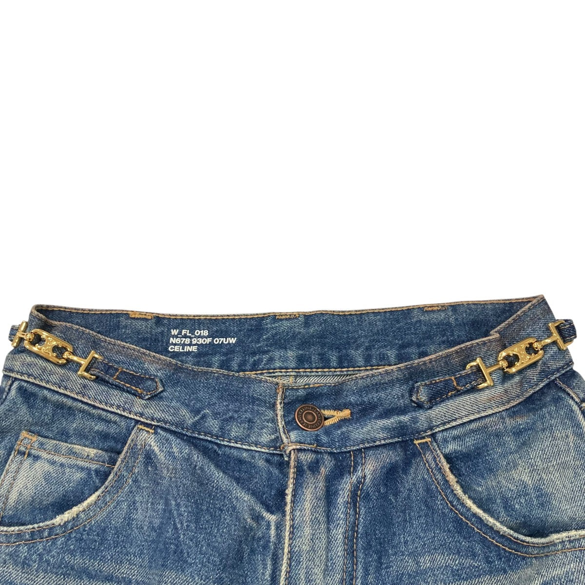 CELINE デニム　ヴィンテージ　馬車　40 CELINE(セリーヌ) デニムパンツN678 930F 07UW N678 930F 07UW