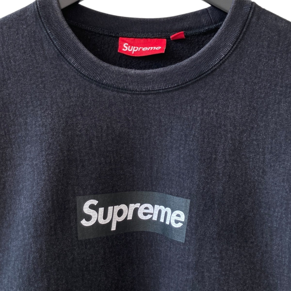 Supreme(シュプリーム) 25SSWashed Box Logo Crewneckスウェット