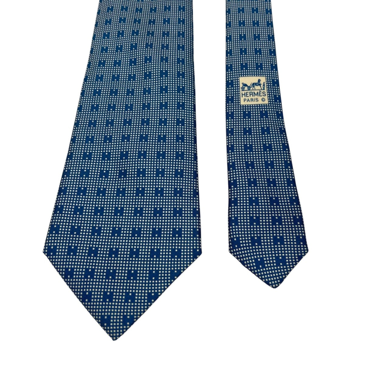 HERMES エルメス ネクタイ Hロゴ 5030PA HERMES(エルメス) H Logo ネクタイ5030 PA 5030 PA ブルー