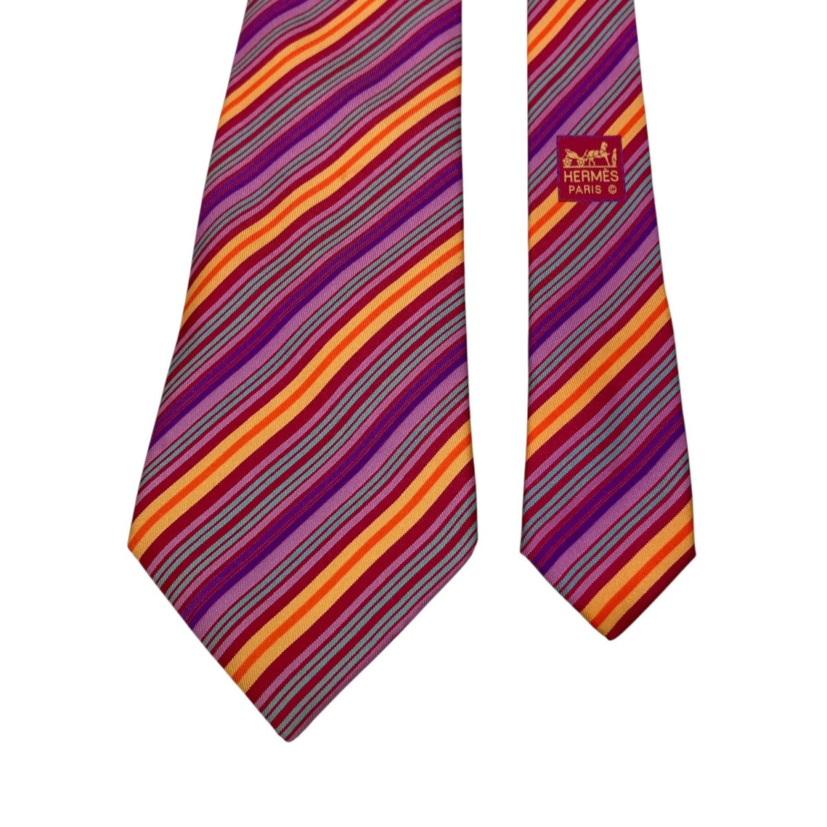 HERMES(エルメス) ストライプ柄ネクタイ5228 IA 5228 IA