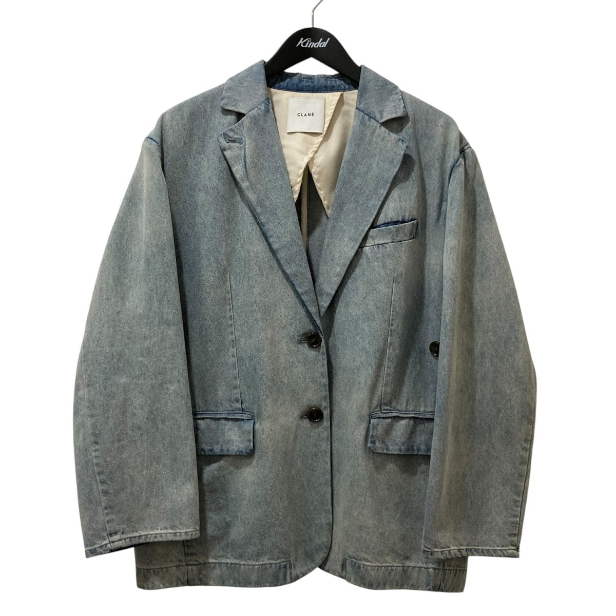 CLANE FADED COLOR TAILORED JACKET インディゴ クラネ CLANE FADED COLOR TAILORED JACKET （INDIGO