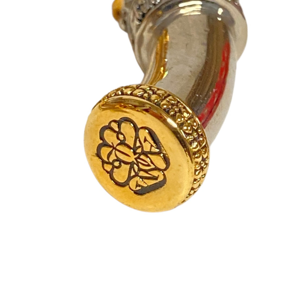 ALEXANDER McQUEEN ラインストーン リングピアス 古着・中古-6枚目のアイテム画像