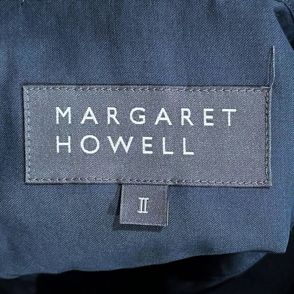 MARGARET HOWELL(マーガレットハウエル) 24SS バンドカラーシャツ