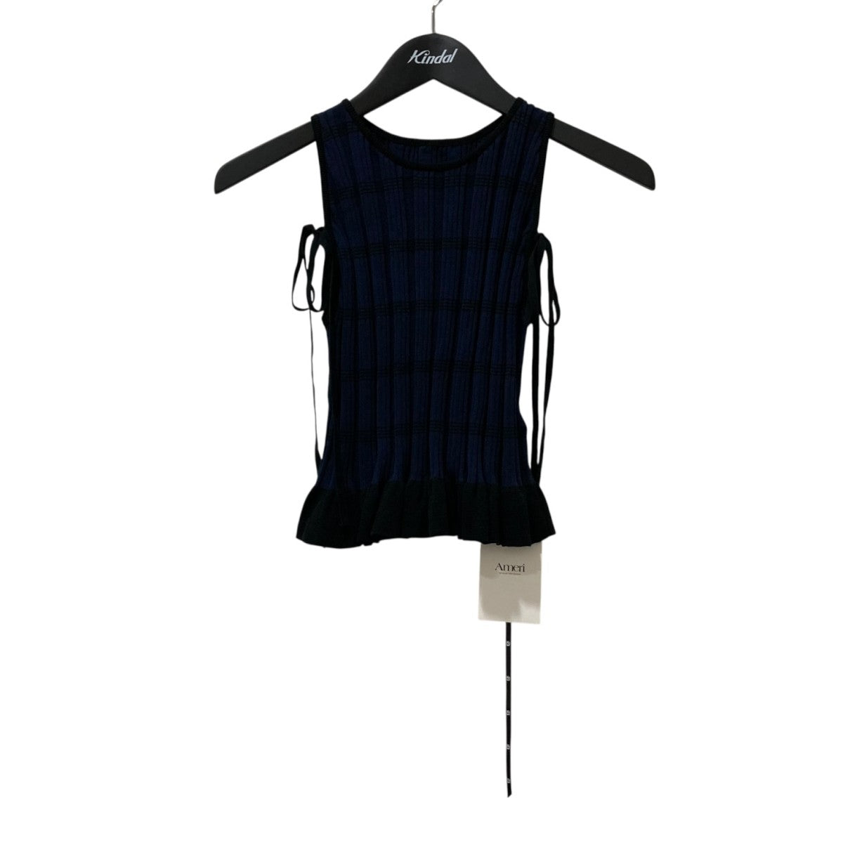 【新品タグ付】MEDI PURIPURI SHORT KNIT TOP AMERI(アメリ) MEDI PURIPURI SHORT KNIT TOPボーダーニット