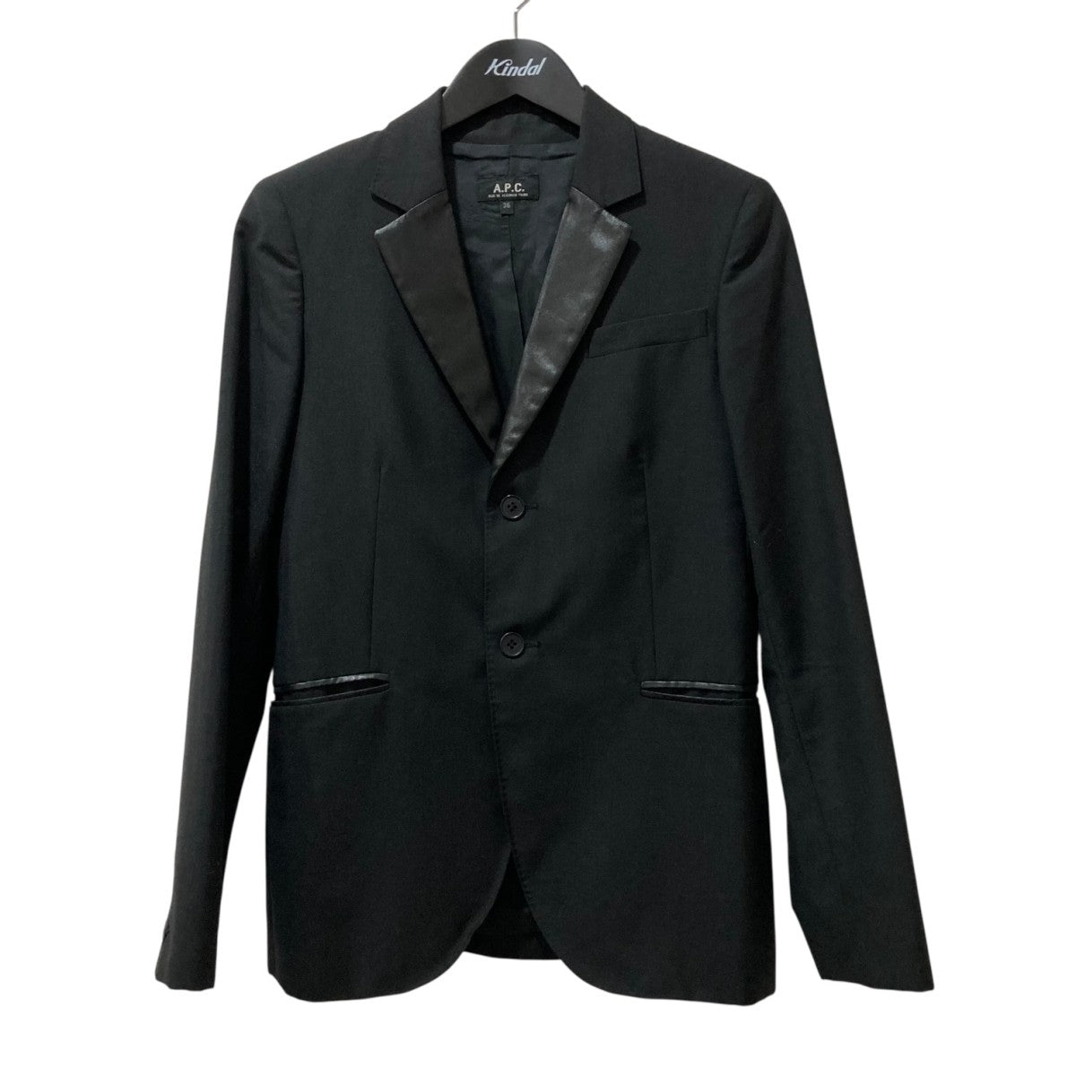 アーペーセースーツセットアップAPC A．P．C．(アーペーセー) セットアップスーツ ブラック サイズ