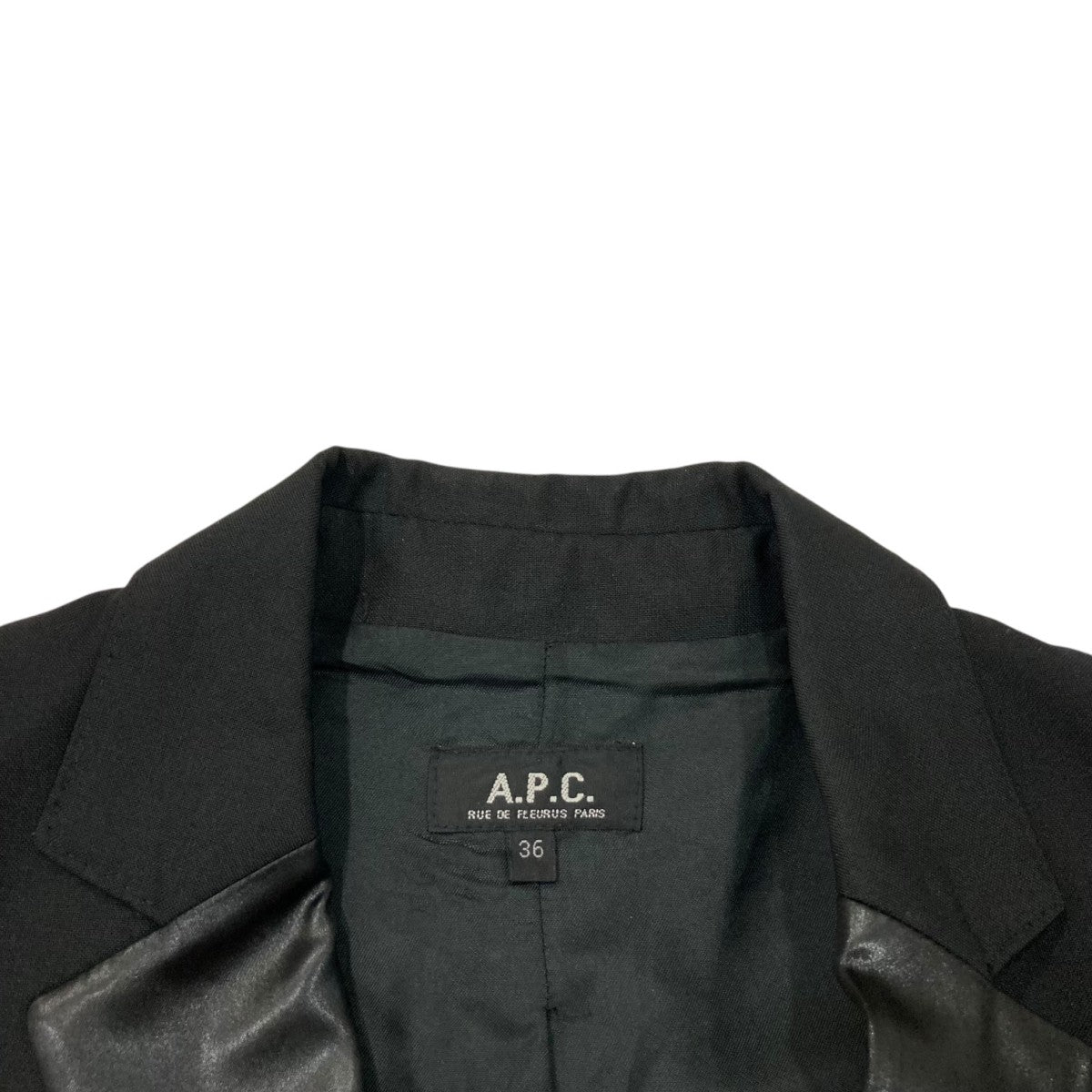 アーペーセースーツセットアップAPC A．P．C．(アーペーセー) セットアップスーツ ブラック サイズ