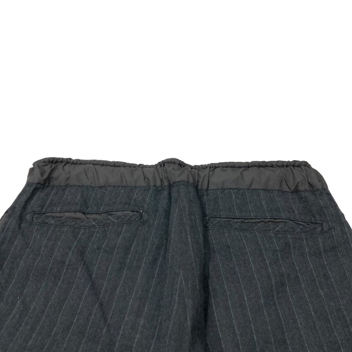 sacai(サカイ) ウールパンツ13-00374M 13-00374M チャコールグレー
