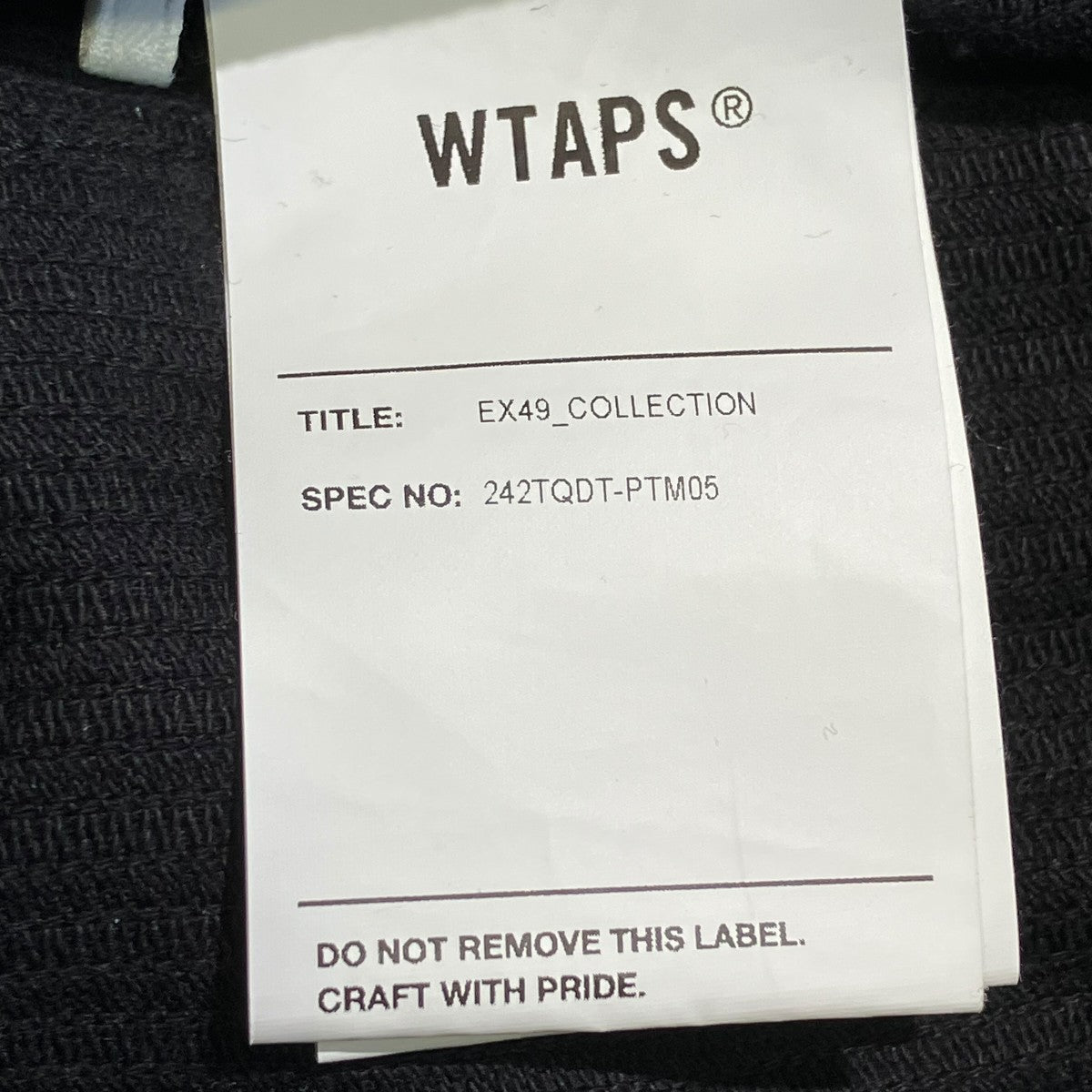 24AWSDDT2003 ／ TROUSERS ／ COTTON． CORDUROYパンツ242TQDT-PTM05