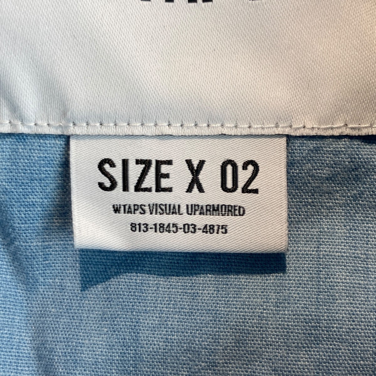 wtaps 24 aw　シャンブレーシャツ　02 WTAPS(ダブルタップス) 24AWLS COTTON． CHAMBRAYシャツ242WVDT
