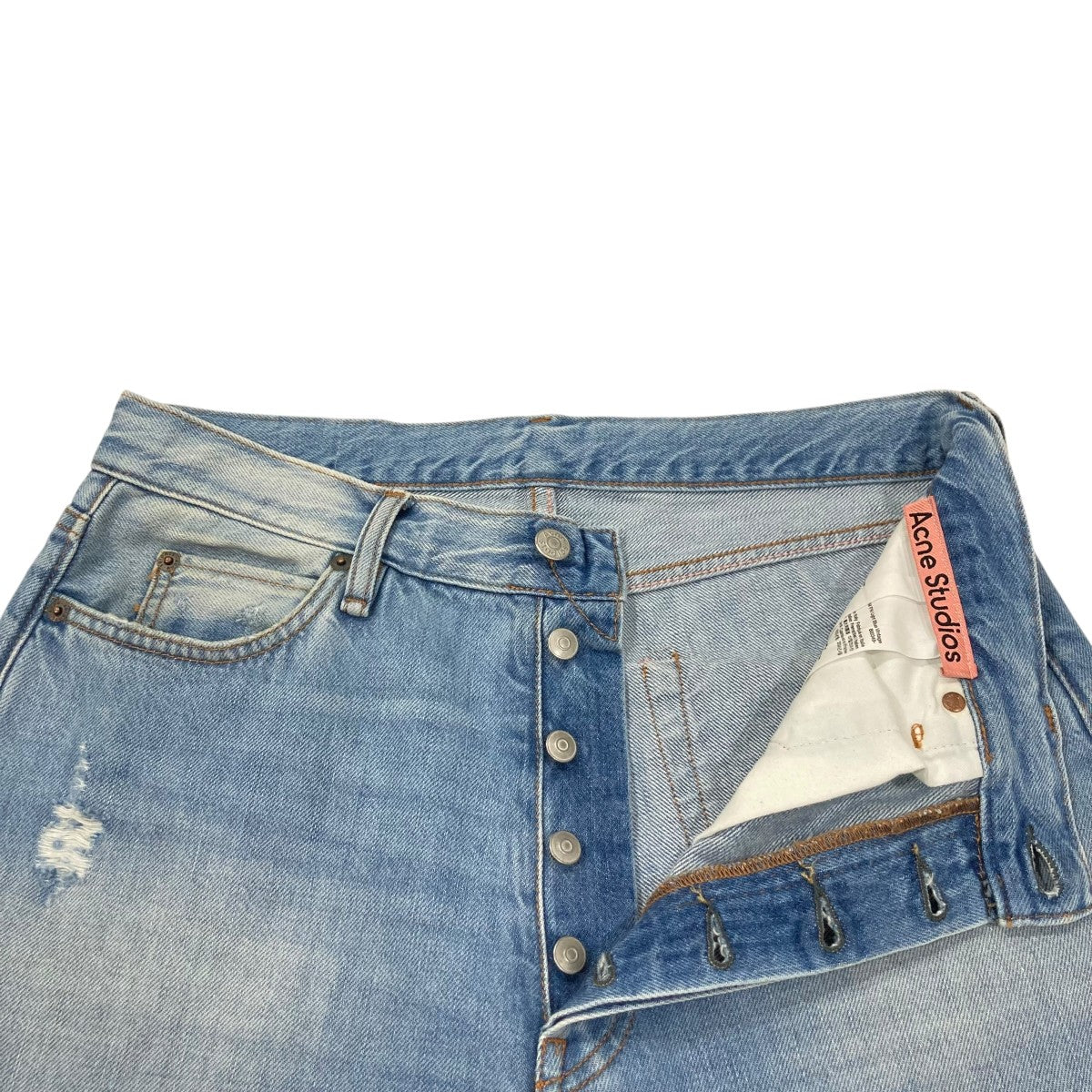 y*o様 Acne Studios1981M FN SAXON アクネ デニムパ Acne Studios - ルーズフィットジーンズ - 1981M - インディゴブルー