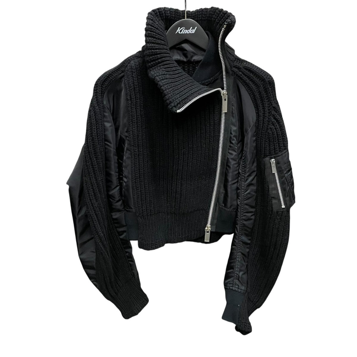 サカイ　sacai ツイードジャケット　ブラック　サイズ1 SACAI＜サカイ＞ツイードジャケット（2245875）｜SACAI(サカイ