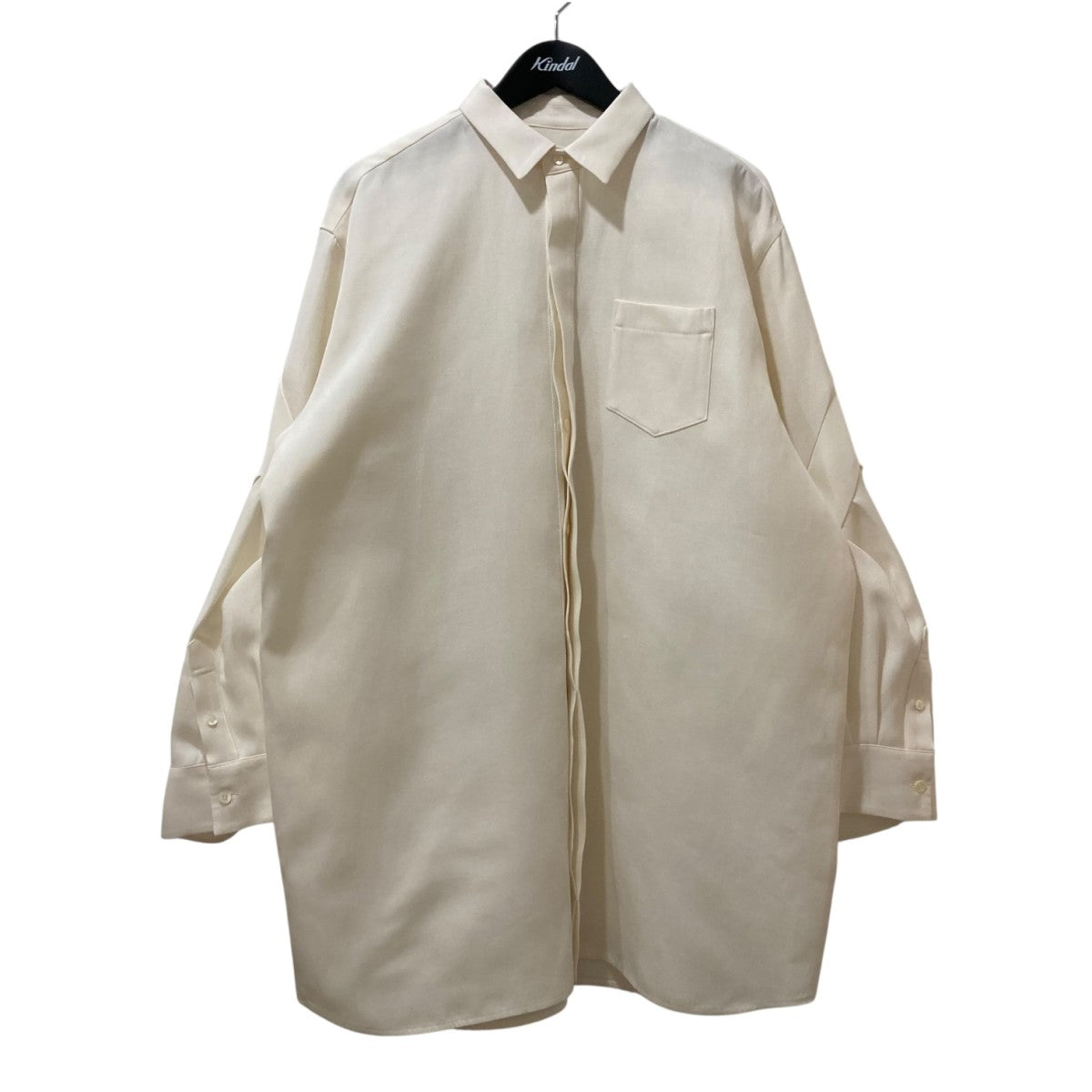 sacai(サカイ) DOUBLE-FACED SILK COTTON SHIRT DRESS シャツ