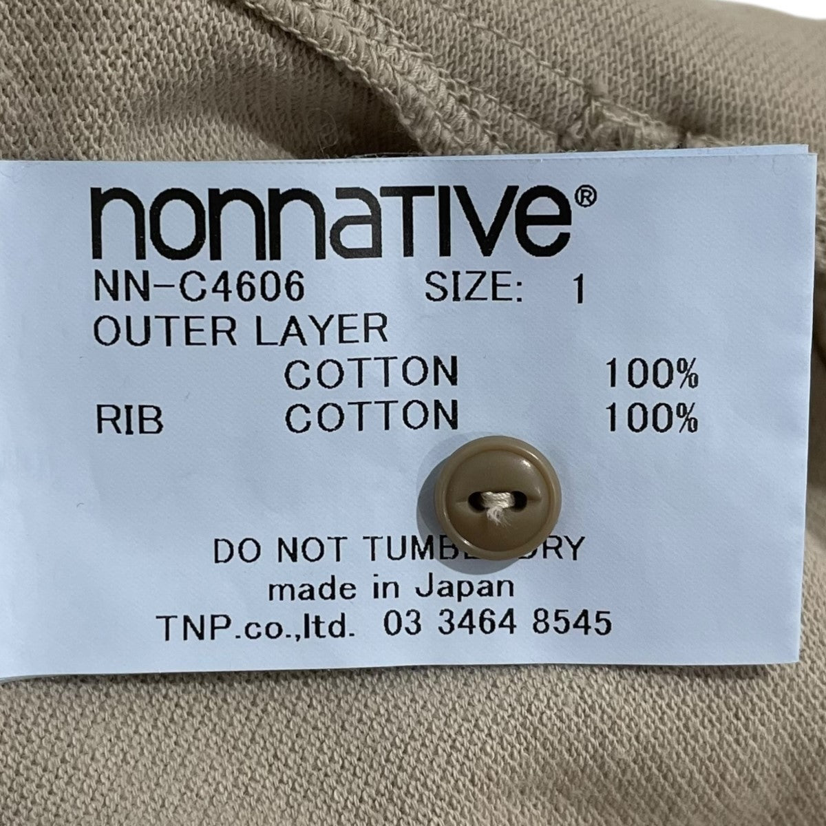 nonnative(ノンネイティブ) 半袖ポロシャツ OFFICER S／S POLO
