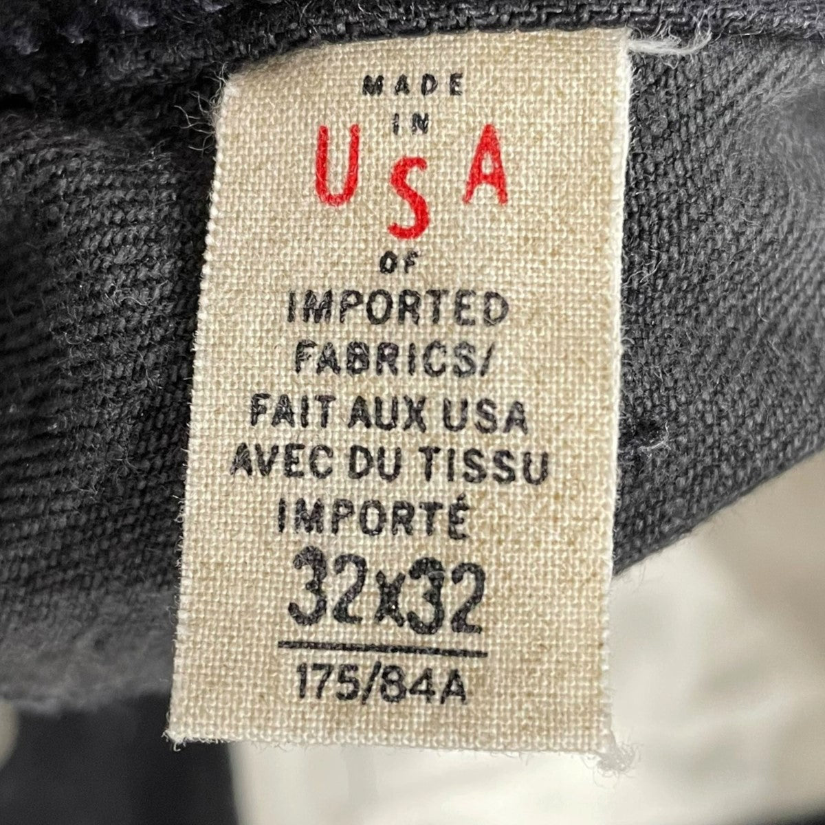 RRL(ダブルアールエル) ブラックデニムパンツ NEW BLACK ON