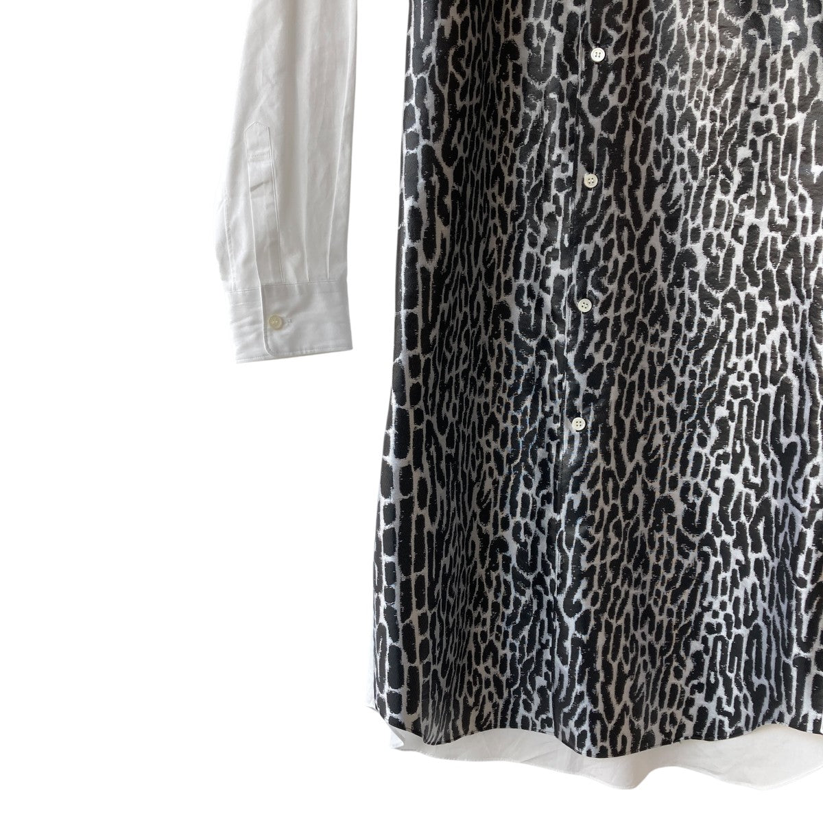 レオパード ロングシャツ
