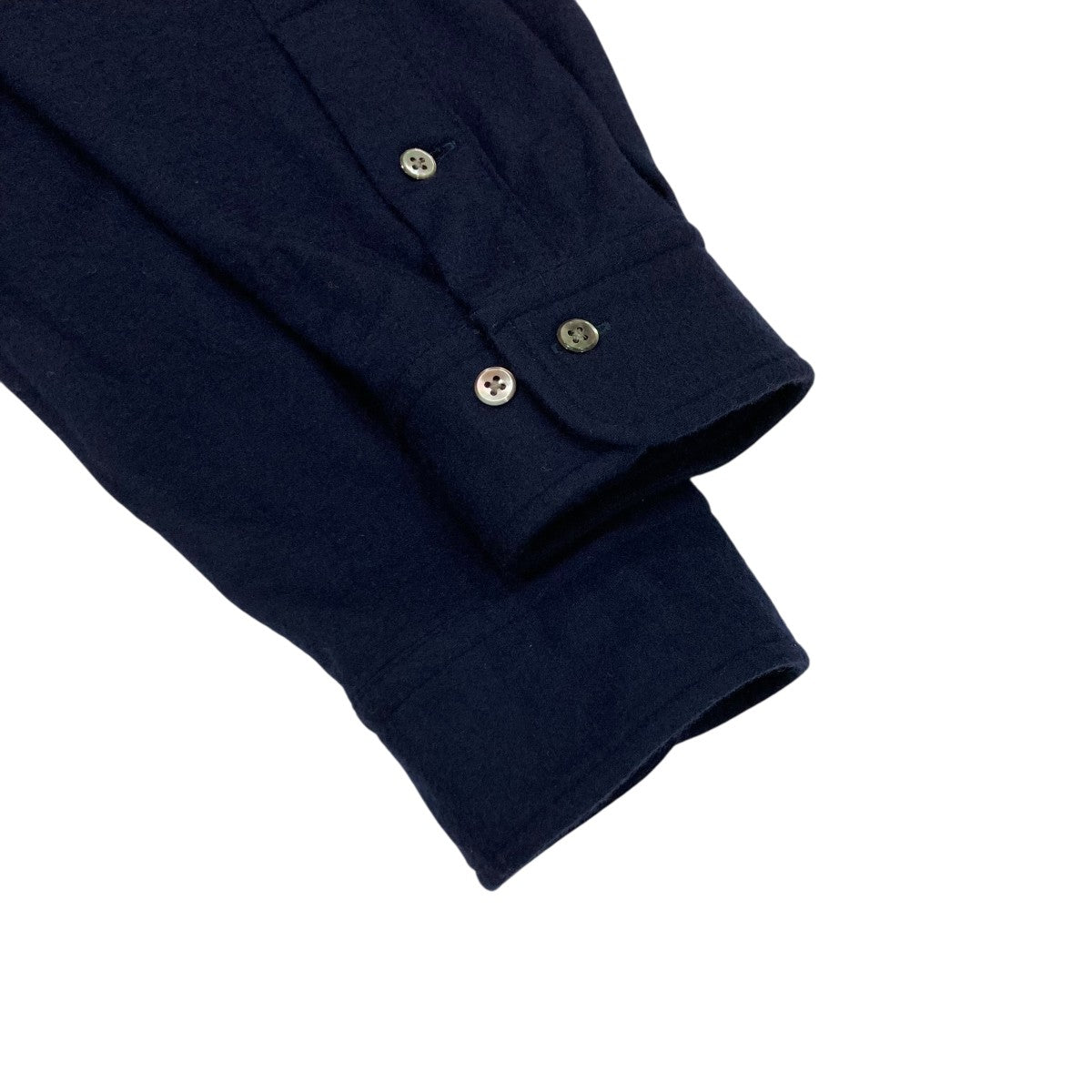 KANEMASA PHIL．(カネマサフィル) 36G Cashmere Varruse Shirtカシミヤ