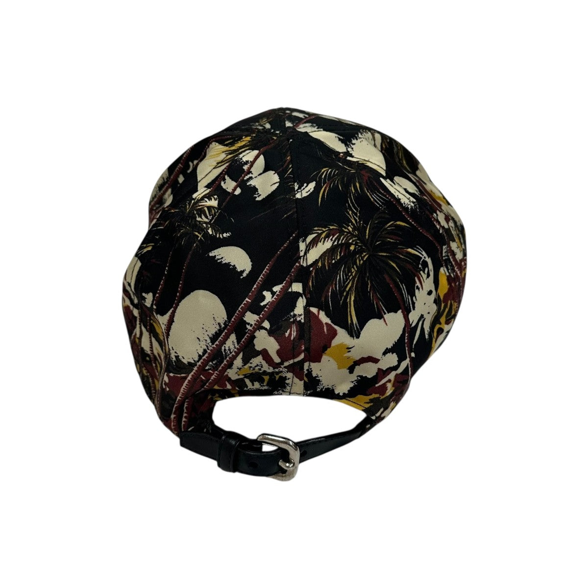 PRADA(プラダ) キャップ ブラック×イエロー サイズ M｜【公式