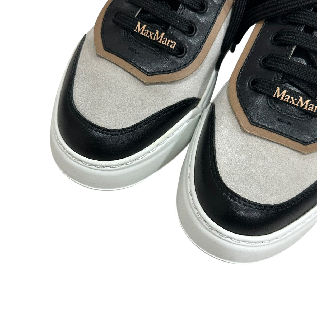Max Mara ハイカットスニーカー ブラック 38 Max Mara ハイカットスニーカー ブラック 38