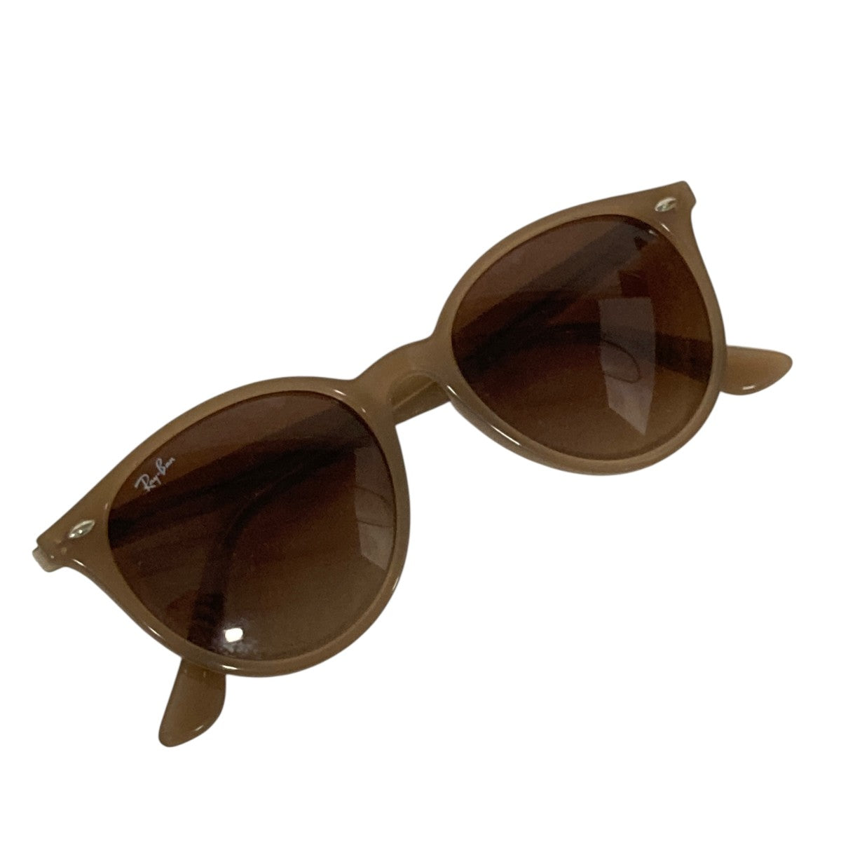 【美品】Ray-Ban レイバン ベージュ サングラス　RB4305F レイバン サングラス Ray-Ban RB4305F 616613(53mm ベージュ