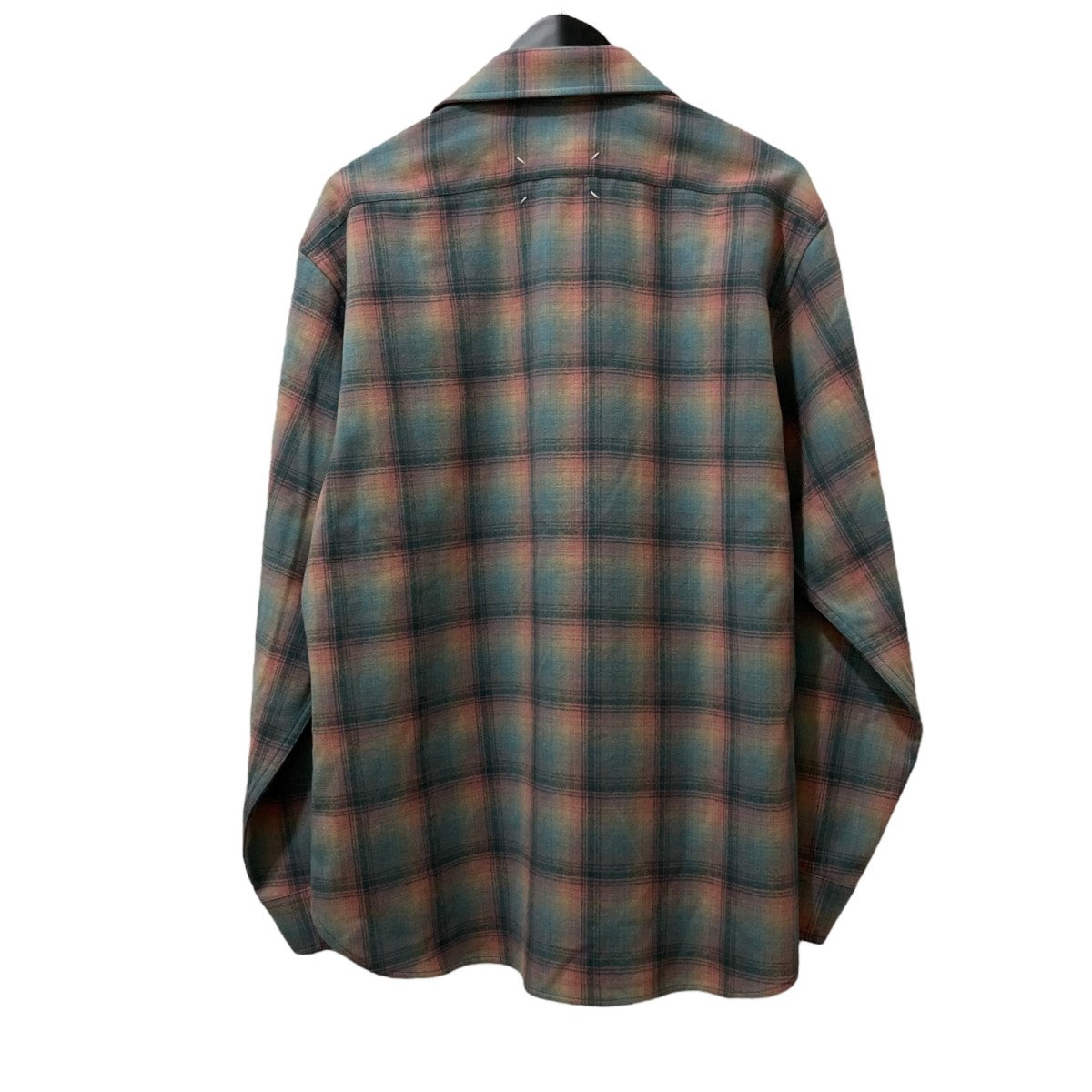 Maison Margiela×Pendleton チェック柄長袖シャツ Maison Margiela x Pendleton チェック シャツ | レッド