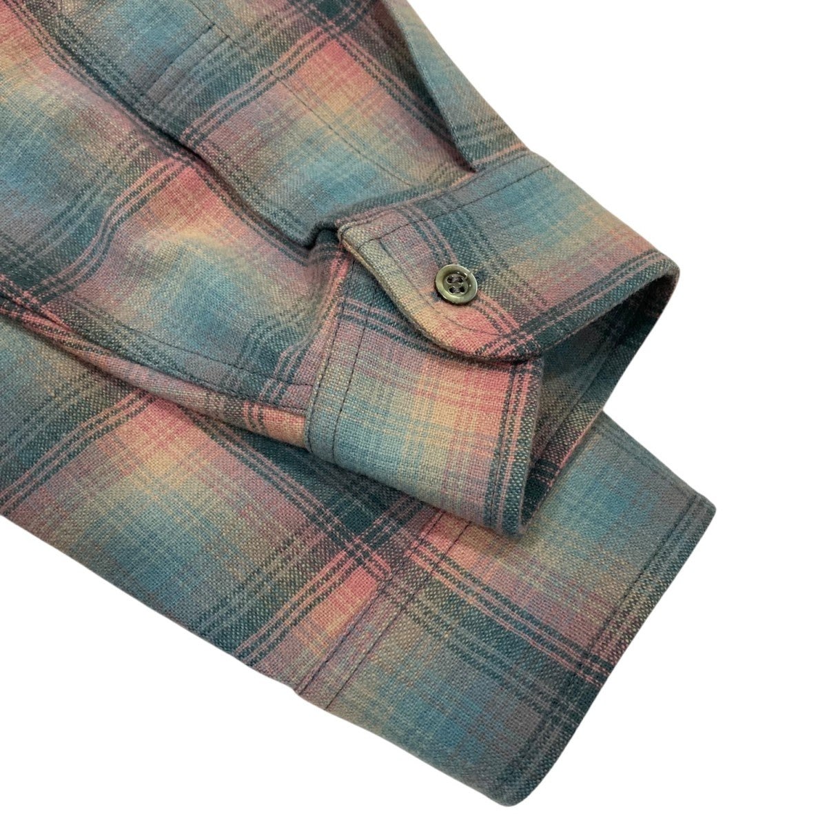 Maison Margiela×Pendleton チェック柄長袖シャツ Maison Margiela x Pendleton チェック シャツ | レッド | FARFETCH JP