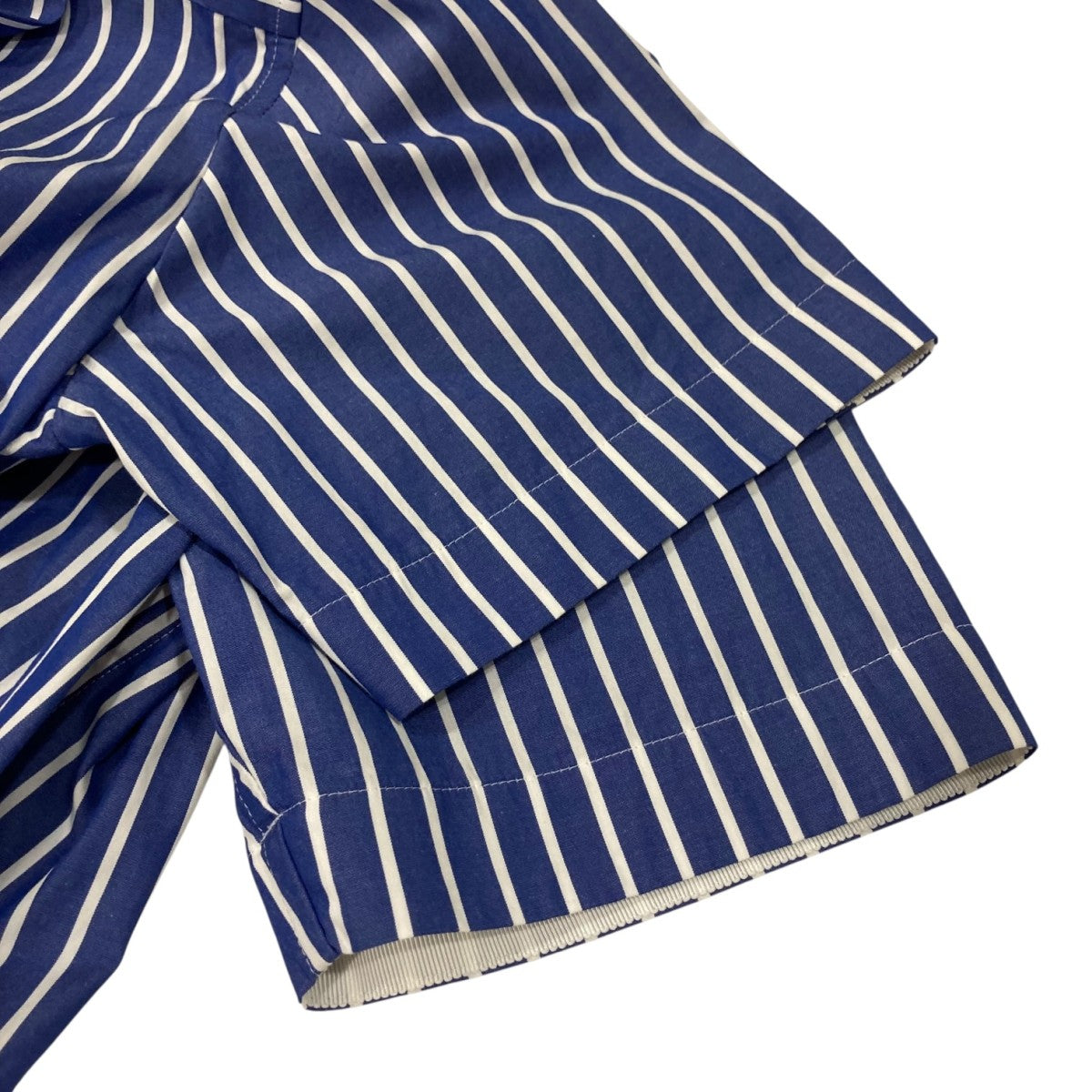 sacai 半袖ブラウス　21-05410 sacai(サカイ) 半袖ブラウス21-05410 21-05410 ブルー×ホワイト