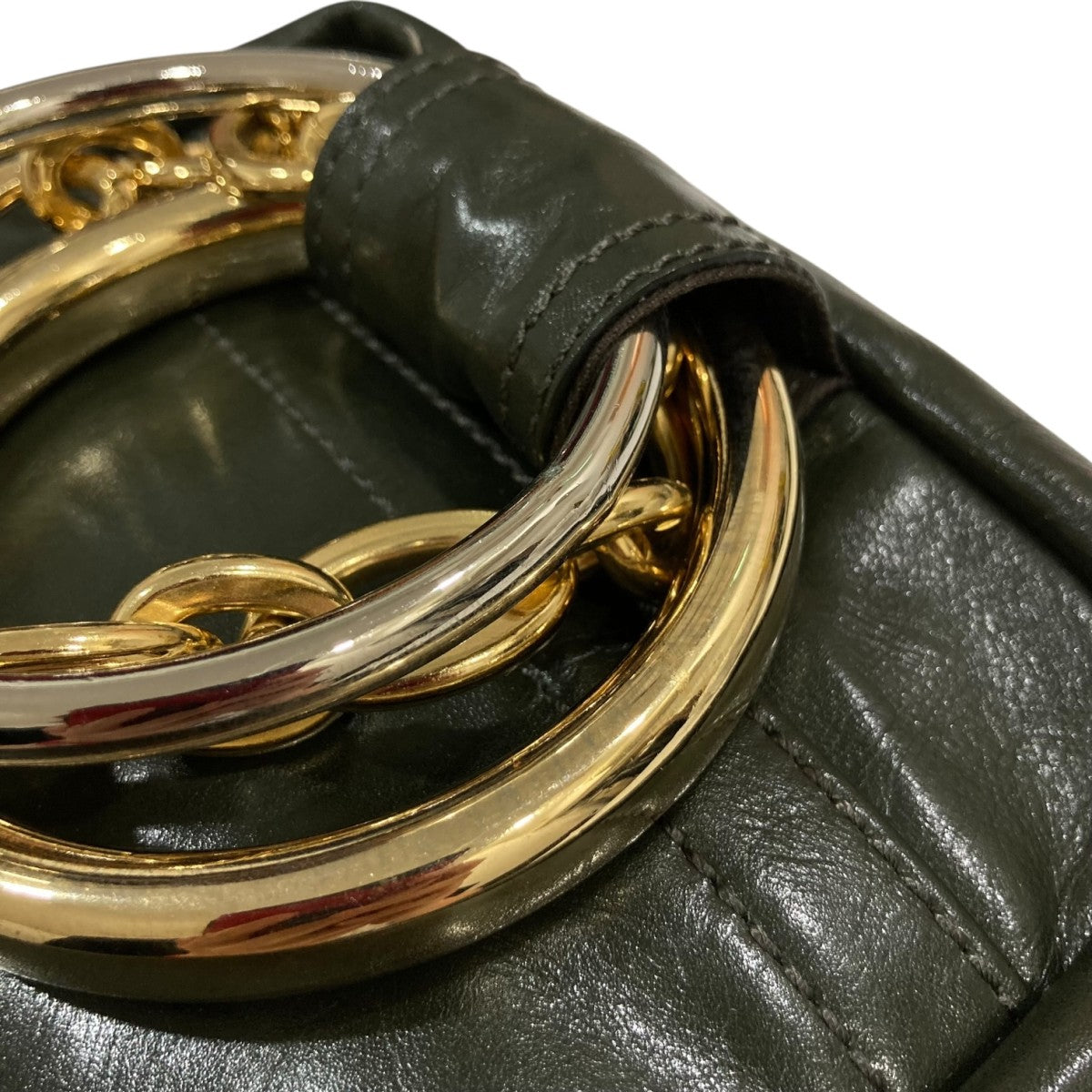 sacai(サカイ) Bangles Cube Bag2WAYバッグ グリーン｜【公式