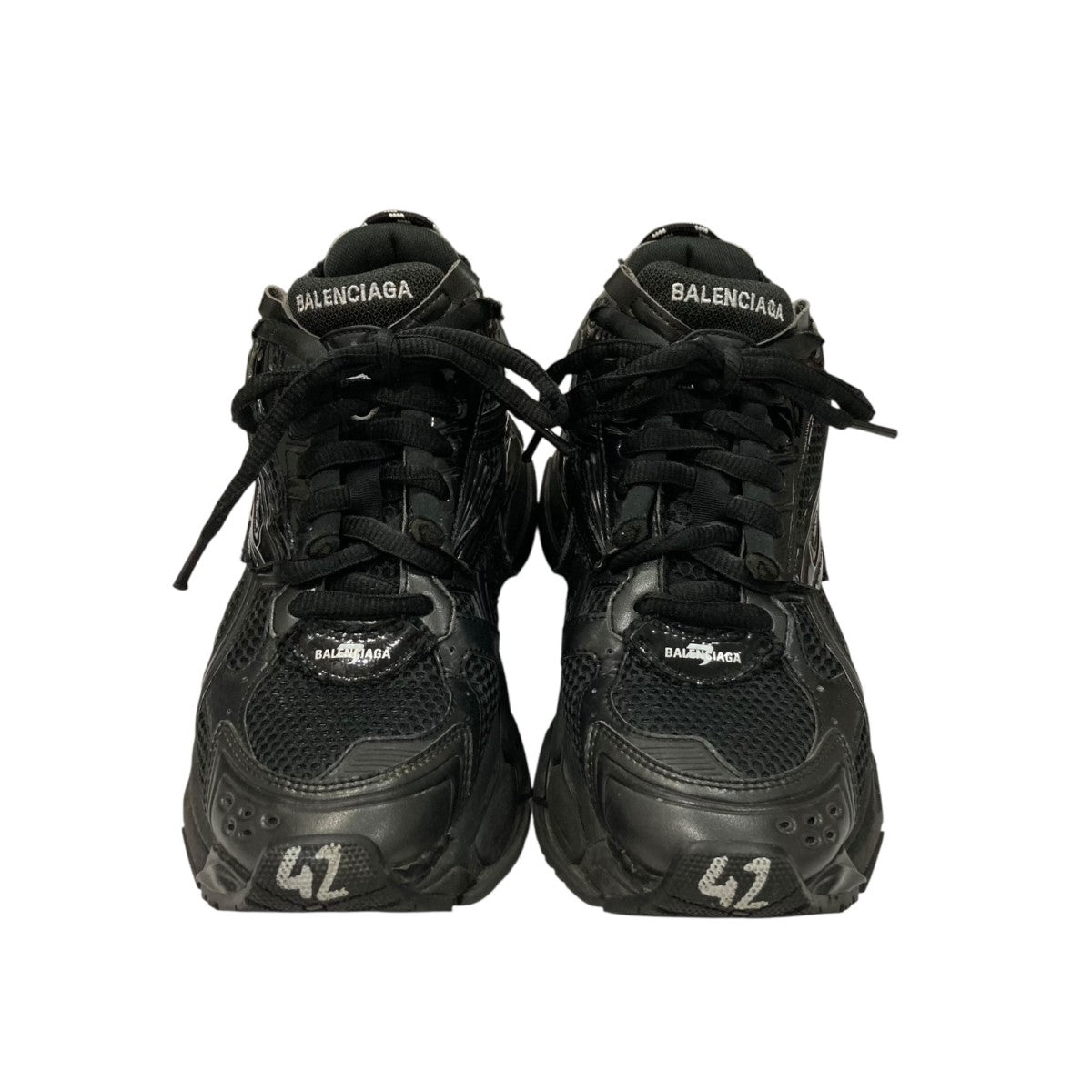 BALENCIAGA トレイルランニングスニーカー ブラック Balenciaga Runner スニーカー | ブラック | FARFETCH JP