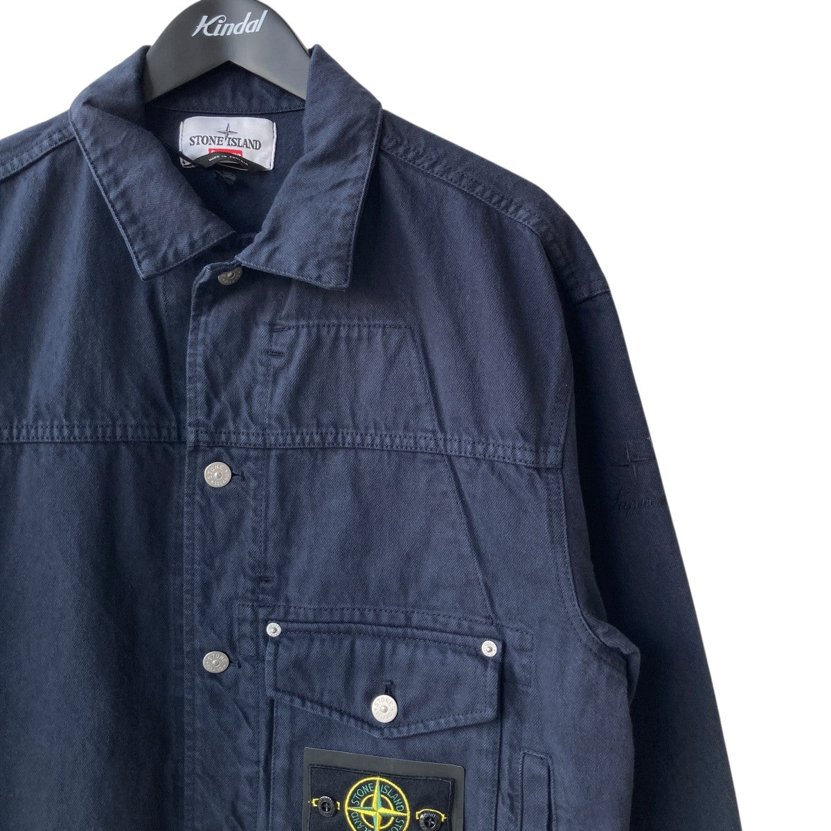 STONE ISLAND×SUPREME Denim Trucker Jacket トラッカージャケット