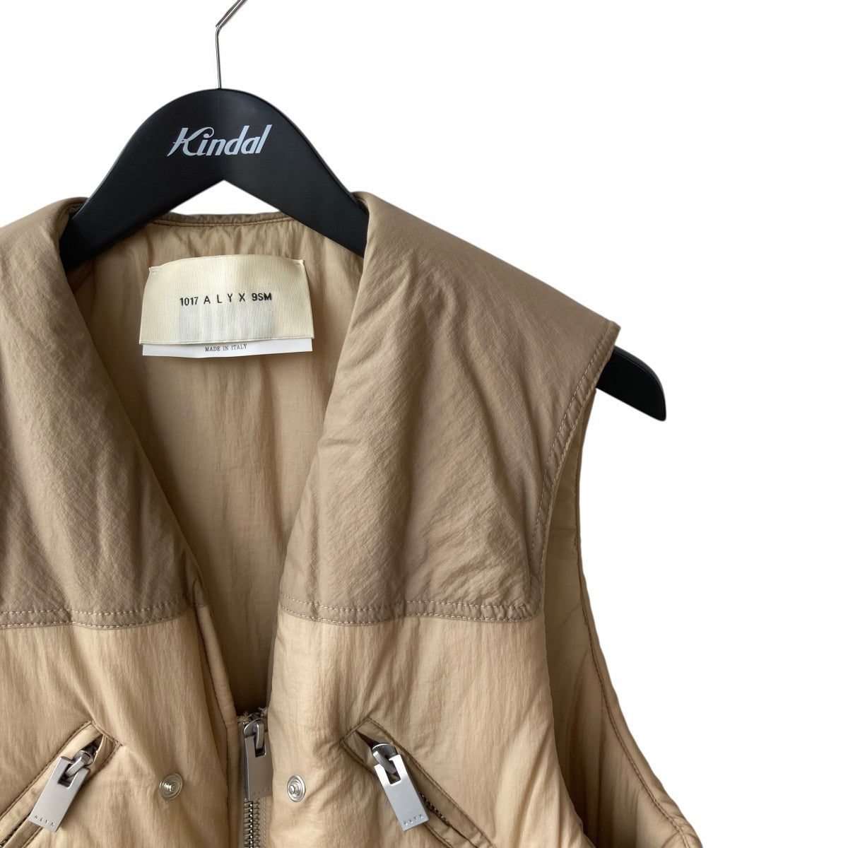 1017 ALYX 9SM(アリクス) ダウンベスト ベージュ サイズ XS｜【公式