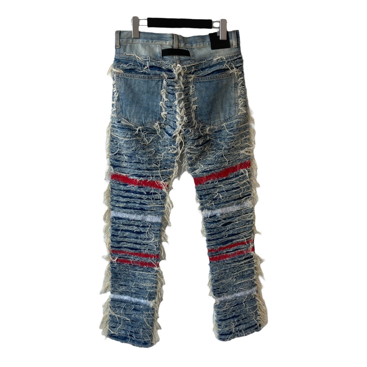 1017 ALYX 9SM×Blackmeans デストロイデニムパンツ 古着・中古-2枚目のアイテム画像