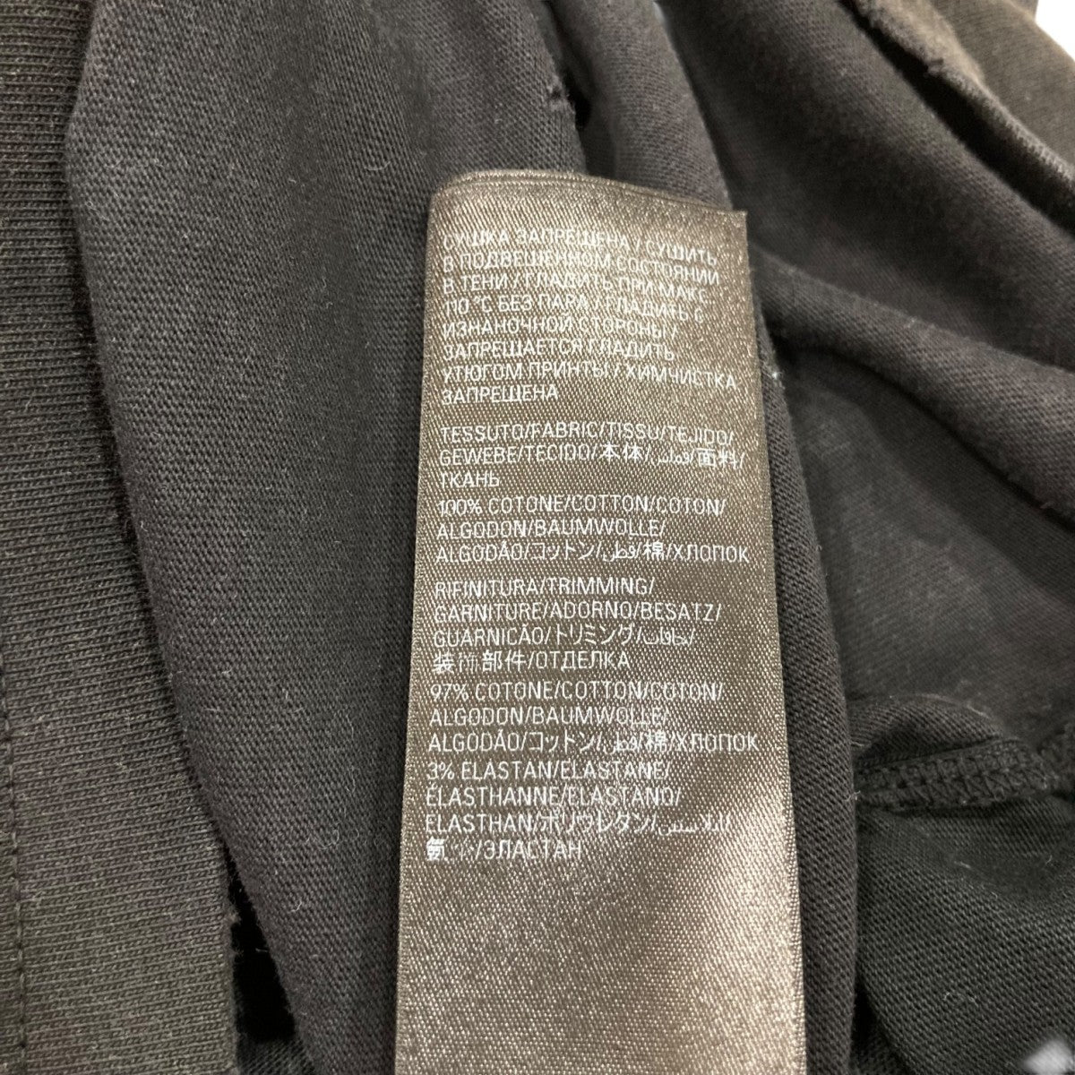 BALENCIAGA PARIS MOONUSED加工オーバーサイズTシャツ 791615 古着・中古-7枚目のアイテム画像