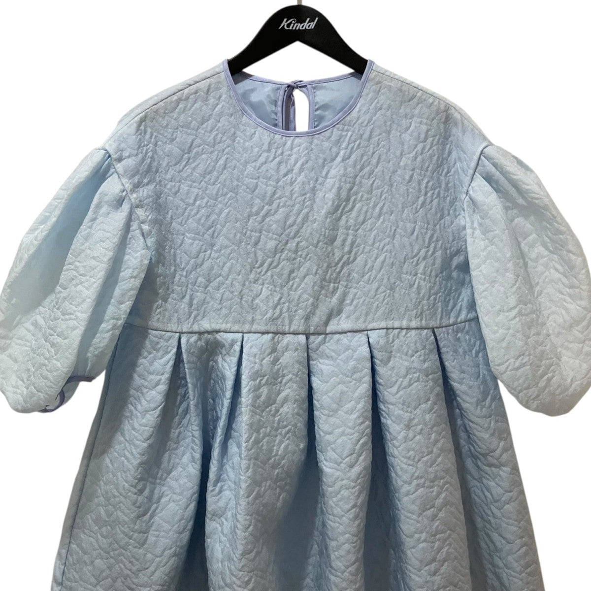 BLUELEA SILKY JACQUARED ブラウス232004/5 古着・中古-3枚目のアイテム画像