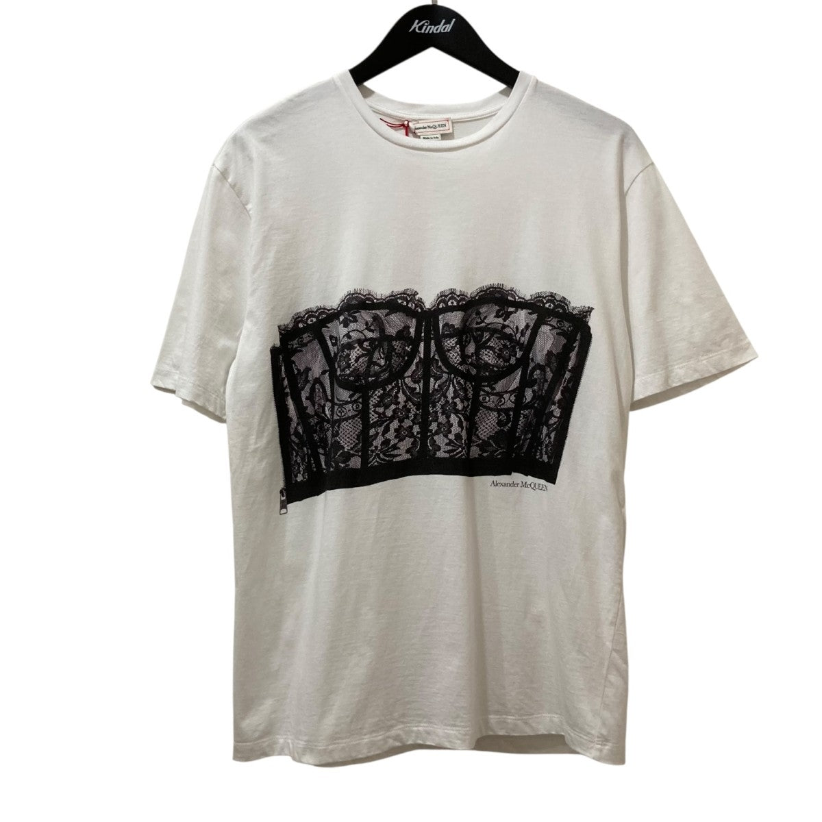 正規店買付【Alexander McQueen】半袖 クルーネック Tシャツ ALEXANDER McQUEEN(アレキサンダーマックイーン) 半袖クルー