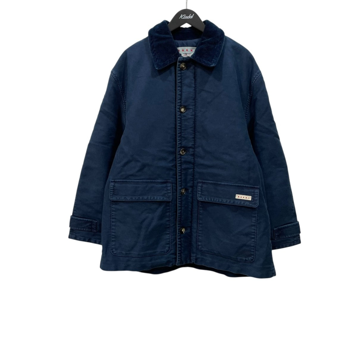 美品✨MARNI サファリ4ポケットテーラードジャケット コバルトブルー 46 美品✨MARNI サファリ4ポケットテーラードジャケット コバルト