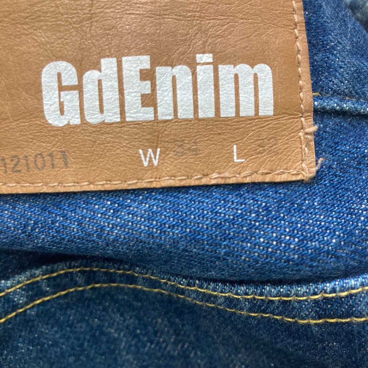 GOODENOUGH(グッドイナフ) デニムパンツ インディゴ サイズ W34
